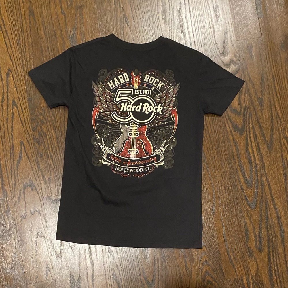 -LIMITED EDITION- Hard Rock 50th Anniversary UNISEX (XS) TEE SHIRT